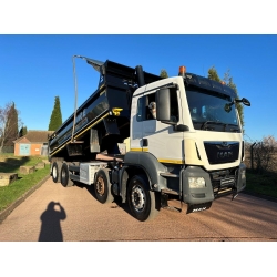 2018  MAN TGS 35.420 8X4 THOMPSON STEEL TIPPER, EURO 6